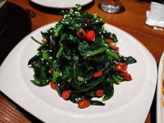 菠菜-虾宝贝胶东海鲜·渔家菜(小西天店)