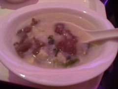 现煮的牛肉粥，滚烫滚烫的，\(^o^)/-堂会(白云店)