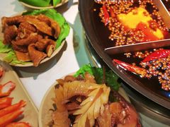 发鱿鱼-朱氏胖子烂火锅(洪崖洞店)