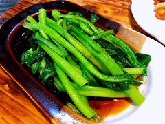 白灼广东菜心-盈田盈粥庄(博山东路店)