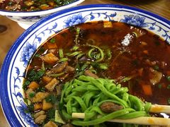 岐山臊子菠菜面-秦韵轩·西安小馆(贻成福地广场店)