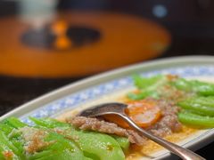 咸蛋肉饼蒸水东芥兰-粤·向群饭店(二沙岛店)