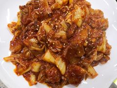 辣炒五花肉-真利味·脊骨火锅·正宗韩国料理(韩乐坊店)