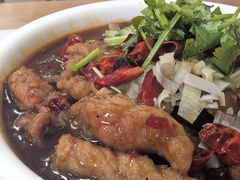 水煮牛肉-北大地皖峰饭馆