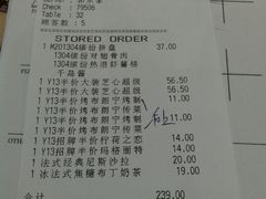 账单-必胜客(车陂店)