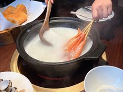 基围虾-大良毋米粥 · 粥底火锅(岭南天地店)