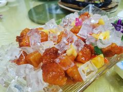 酸甜菠萝排骨-威记农庄-现点现做农家小炒.海鲜(金鼎店)