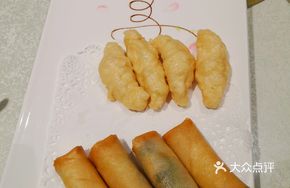 Hairtail Fish Rolls with Squid Balls