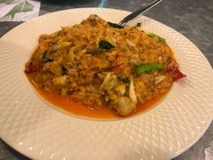 咖喱炒蟹肉-香蕉叶餐厅(是隆店)