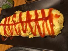 特大鸡蛋卷-包装马车·韩国料理·포장마차