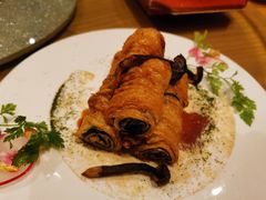 捞汁紫豆卷-若蘭慈·无国界素食料理(欢乐海岸店)