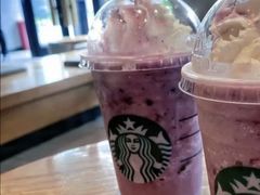 芝士蓝莓啵爆星冰乐-星巴克(杭州市民中心店)