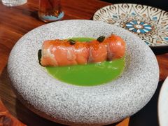 牛油果挪威三文鱼配鱼子酱-格鲁·秀色Georgia’s Feast