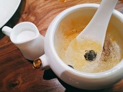 缤纷雪燕浸桃胶-揽季锅物会.福建黄鱼.海鲜姿造(五四路店)