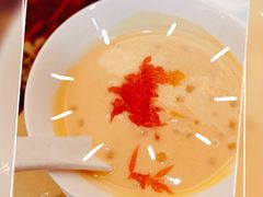 蟹壳黄拼杨枝甘露-湖影中餐厅·南京金茂威斯汀大酒店