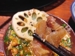 牛蹄筋软糯糯-受气牛肉·耙牛肉火锅(水晶郦城店)