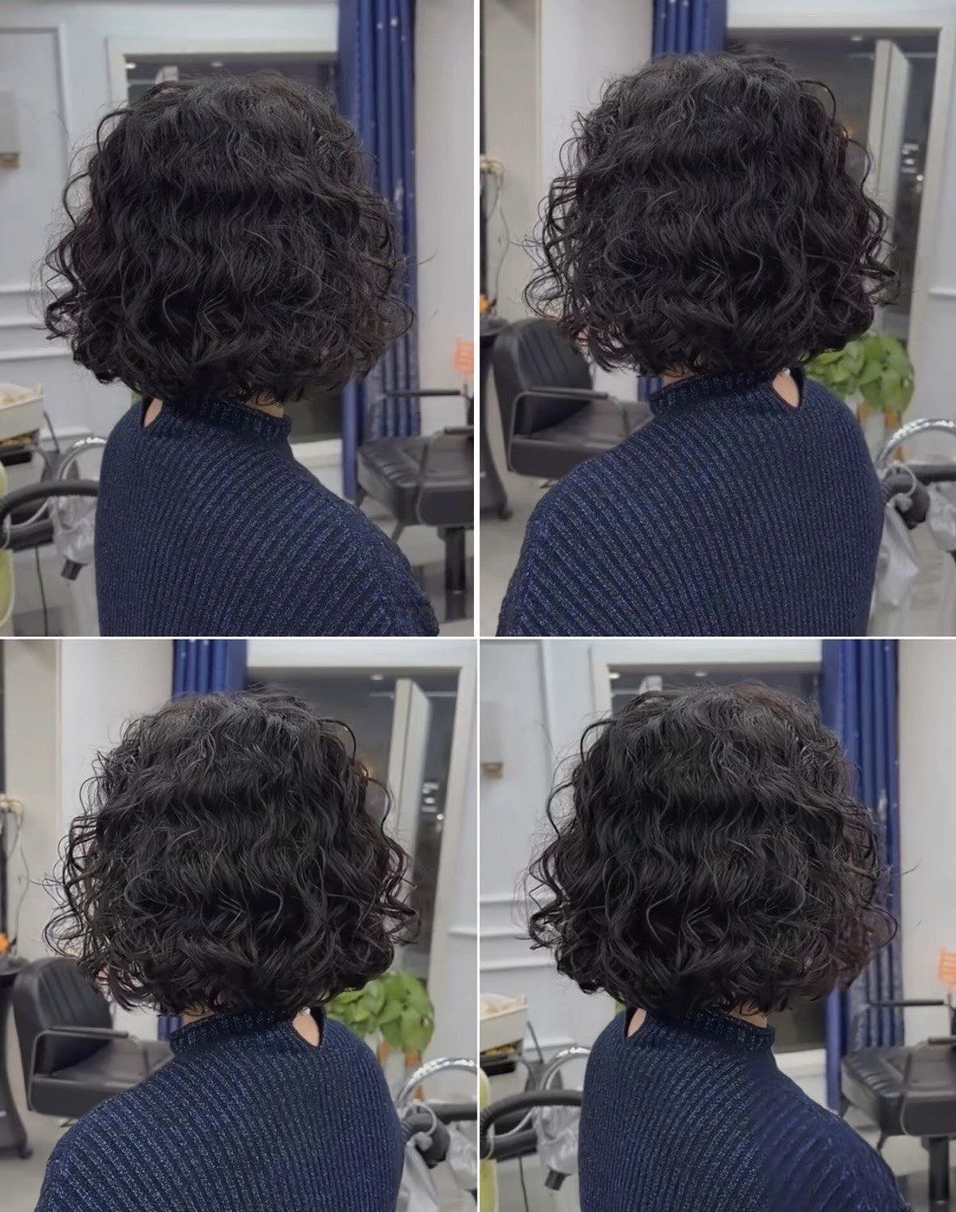 超有氛围感的烫发 显发量多 修饰脸型