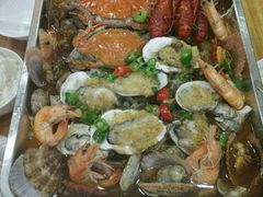 -老码头海鲜烧烤炒菜(广西路店)