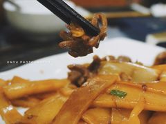 酸笋炒鸡肾-美极鲜食坊(宝安南路店)
