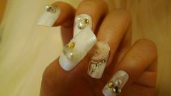 新娘订制甲-A-Best nail UP时尚美甲沙龙