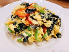 石耳炒蛋-十面欢腾·海鲜面·台式Bistro(长乐路店)