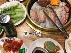 -韩京炭火烤肉自助料理(柯桥万达店)