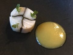 低温银鳕鱼苔菜荷兰汁-三嚥阁 La Villa Restaurant
