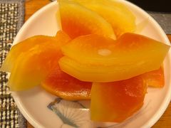 腌木瓜-国家五钻酒家·西樵旺阁渔村(西樵店)