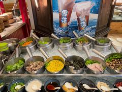 自助调料区-松咖啡自助餐厅·松北香格里拉