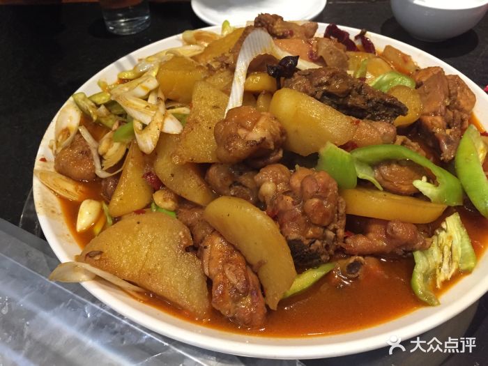 新疆儿子娃娃餐厅小盘鸡图片 - 第1003张