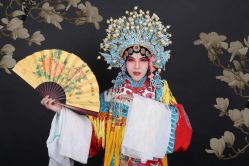 -后宫·古装汉服京剧儿童亲子全家福摄影