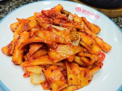 年糕炒鱼饼-韩香福烤肉庄园(文化西路店)