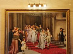 走廊画-山明水秀大饭店