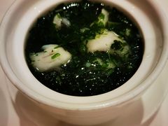 荠菜黄鱼羹-金时代顺风大酒店(爱琴海购物中心店)