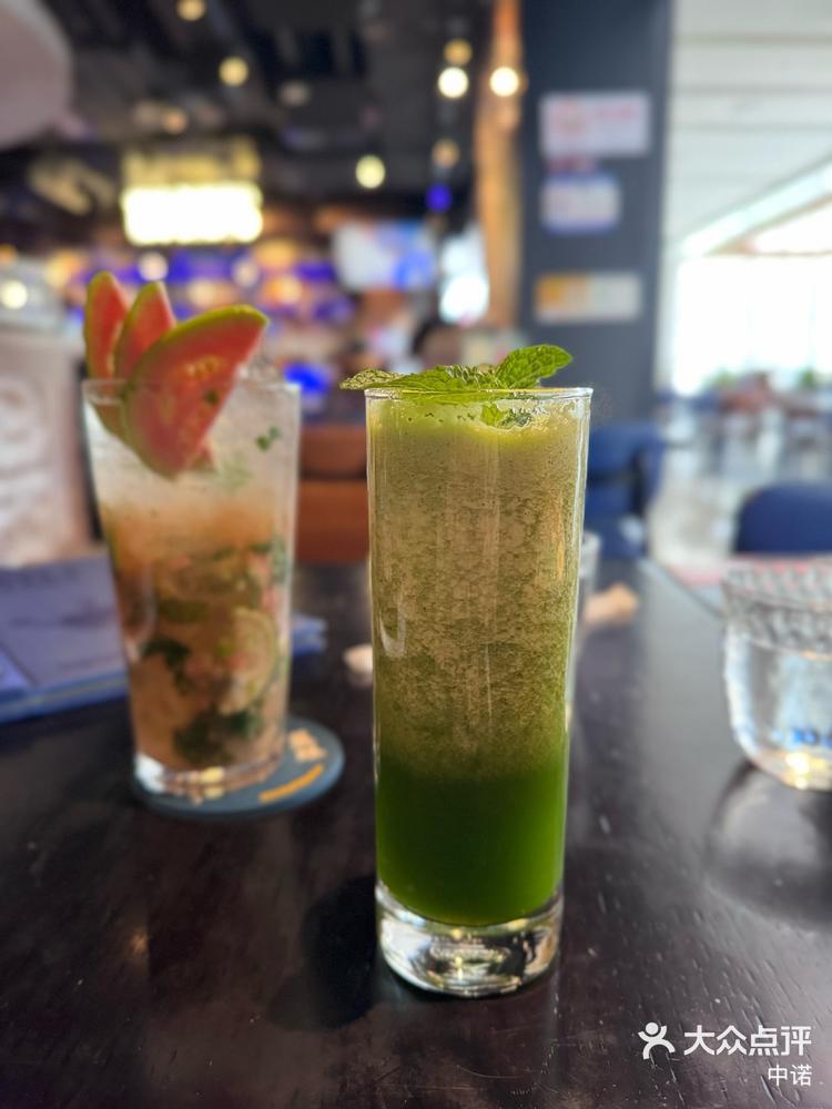 蓝蛙也有鸡尾酒了