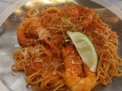 鲜虾浓汁天使面-The Rug Cafe(王府中环店)