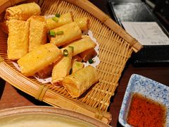 腐皮包黄鱼-酌酒半杯·生腌熟醉·阿拉宁波小菜馆(天一广场店)