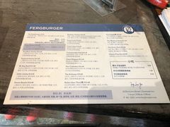 菜单-Fergburger(皇后镇店)