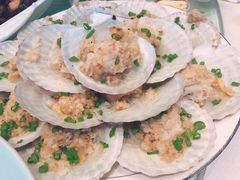 蒜蓉粉丝蒸夏威夷贝-皇朝海鲜酒店