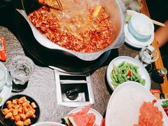 锅底辣油-旺晖本帮骨头煲·深夜火锅(梅园路店)