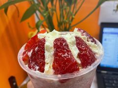 雪山莓莓桂花冻-喜茶(杭州滨江宝龙店)