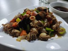 葱爆威海扇贝-威海渔村(静安旗舰店)