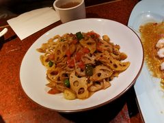 小炒藕片-绿茶餐厅(华联万柳店)