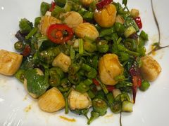 老虎菜拌八带-必点海鲜·海肠捞饭大王(滨江道店)