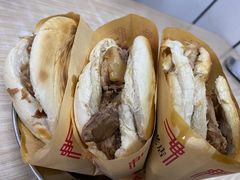 普通腊汁肉夹馍-樊记腊汁肉(竹笆市总店)