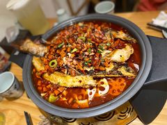 经典香辣烤鱼（清江鱼/份）-锦尚阁烤鱼•天津菜(宣武门胡同店)