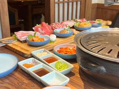 -明洞阿姨·韩式酱蟹烤肉·创意料理(三元桥店)