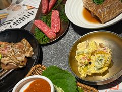 -草家酱蟹炭火烤肉店(珲春南路二店)