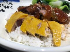 烧鸭拼海南鸡-上海外国语大学（松江校区）食堂