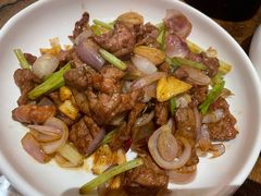 葱爆牛肉-铁公鸡·四川料理(天环广场店)